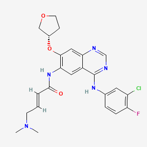 (S)-N-(4-((3-Chloro-4-fluorophenyl)amino)-7-((tetrahydrofuran-3-yl)oxy)quinazolin-6-yl)-4-(dimethyla
