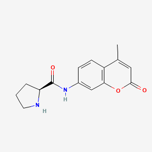 (S)-N-(4-Methyl-2-oxo-2H-chromen-7-yl)pyrrolidine-2-carboxamide