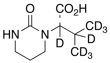 (S)-Tetrahydro-α-(1-methylethyl)-2-oxo-1(2H)-pyrimidineacetic Acid-d8