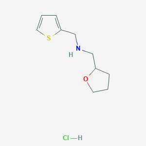 (Tetrahydro-furan-2-ylmethyl)-thiophen-2-ylmethyl-amine hydrochloride