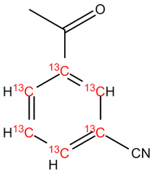 [U-Ring-13C6]-3'-Cyanoacetophenone