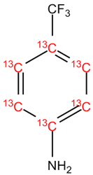 [U-Ring-13C6]-4-(Trifluoromethyl)aniline