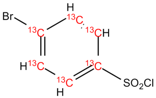 [U-Ring-13C6]-4-Bromobenzenesulfonyl chloride