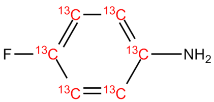 [U-Ring-13C6]-4-Fluoroaniline