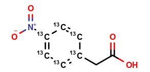 [U-Ring-13C6]-4-Nitrophenylacetic acid