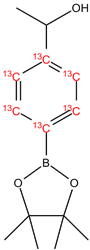 [U-Ring-13C6]-Methyl-4-(4,4,5,5-tetramethyl-1,3,2-dioxaborolan-2-yl)-benzenemethanol