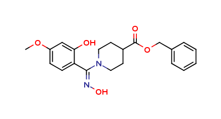 (Z)-2-(5-Methoxy)phenol 4-(N-Benzyloxycarbonyl)piperidinyl-methanone Oxime