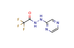 (Z)-2,2,2-trifluoro-N-(piperazin-2-ylidene)acetohydrazide