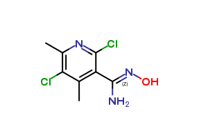 (Z)-2,5-dichloro-N'-hydroxy-4,6-dimethylnicotinimidamide