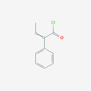 (Z)-2-Phenyl-2-butenoyl chloride