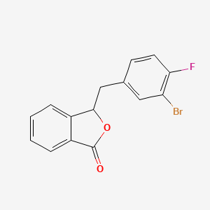 (Z)-3-(3-Bromo-4-fluorobenzylidene)isobenzofuran-1(3H)-one