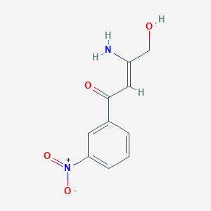 (Z)-3-amino-4-hydroxy-1-(3-nitrophenyl)-2-buten-1-one