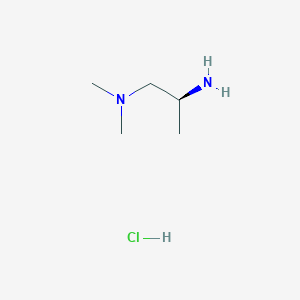 (s)-n1,n1-Dimethylpropane-1,2-diamine hydrochloride
