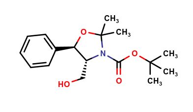 tert-Butyl (4R,5R)-4-(Hydroxymethyl)-2,2-dimethyl-5-phenyl-1,3-oxazolidine-3-carboxylate