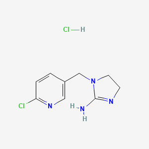 1-((6-Chloro-3-pyridinyl)methyl)-4,5-dihydro-1H-imidazol-2-amine hydrochloride