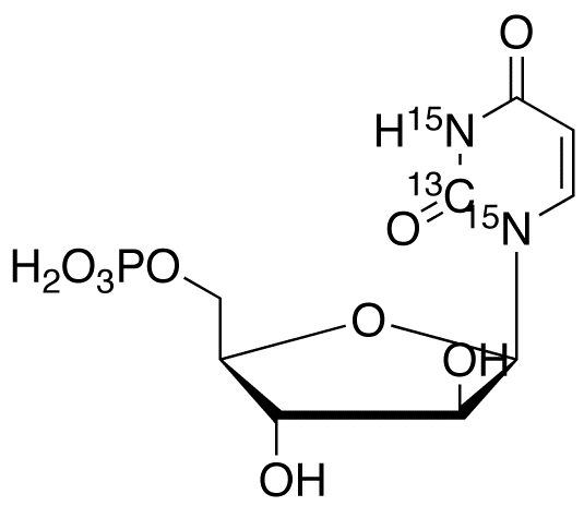 1-β-D-Arabinofuranosyluracil-13C,15N2 5'-Monophosphate
