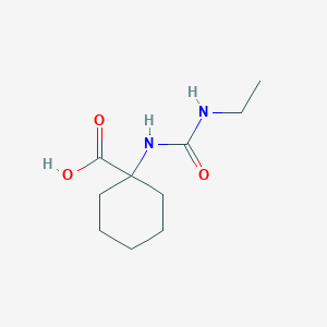 1-[(Ethylcarbamoyl)amino]cyclohexane-1-carboxylic acid