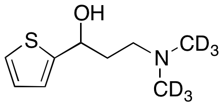 1-β-Hydroxy-1-(2-thienyl)-3-dimethylaminopropane-d6