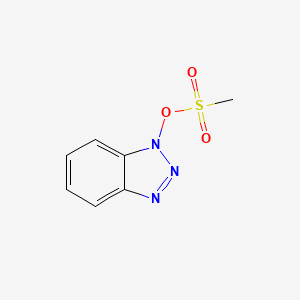 1-[(Methylsulfonyl)oxy]-1H-benzotriazole