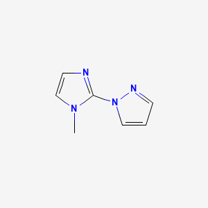 1-(1-Methyl-1H-imidazol-2-yl)-1H-pyrazole