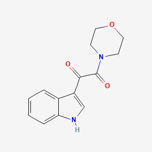 1-(1H-Indol-3-yl)-2-morpholin-4-yl-2-oxoethanone