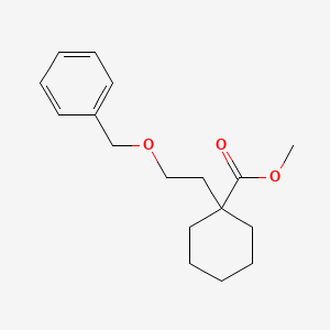 1-[2-(Benzyloxy)ethyl]-cyclohexanecarboxylic Acid Methyl Ester