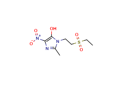 1-[2-(Ethylsulfonyl)ethyl]-2-methyl-4-nitro-1H-imidazol-5-ol