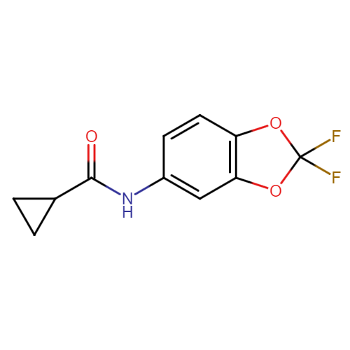 1-(2,2-difluoro-1,3-benzodioxol-5-yl)cyclopropanecarboxamide
