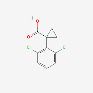 1-(2,6-Dichlorophenyl)cyclopropane-1-carboxylic acid