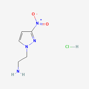 1-(2-Aminoethyl)-3-nitro-1H-pyrazole Hydrochloride