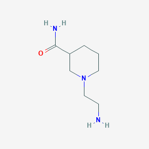 1-(2-Aminoethyl)piperidine-3-carboxamide