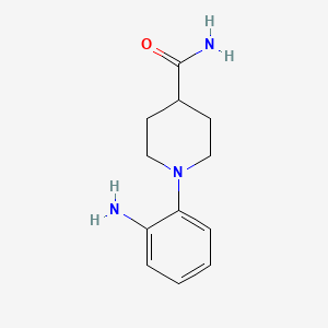 1-(2-Aminophenyl)piperidine-4-carboxamide