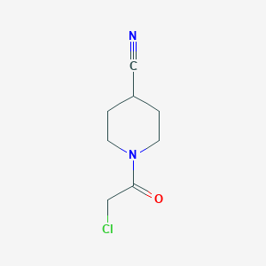 1-(2-Chloroacetyl)piperidine-4-carbonitrile