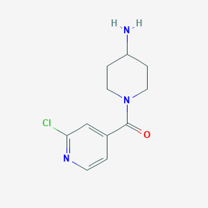1-(2-Chloroisonicotinoyl)piperidin-4-amine