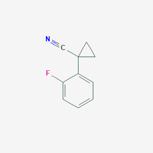 1-(2-Fluorophenyl)cyclopropanecarbonitrile