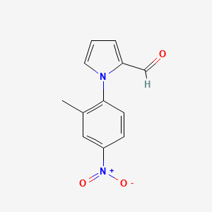 1-(2-Methyl-4-nitrophenyl)-1h-pyrrole-2-carbaldehyde