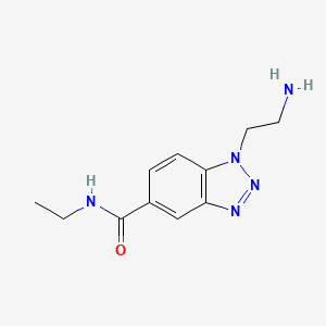 1-(2-aminoethyl)-N-ethyl-1H-benzo[d][1,2,3]triazole-5-carboxamide