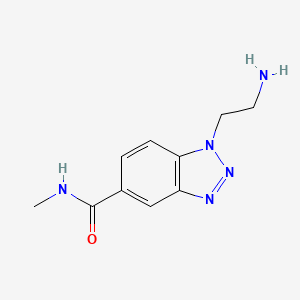 1-(2-aminoethyl)-N-methyl-1H-benzo[d][1,2,3]triazole-5-carboxamide