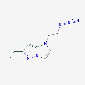 1-(2-azidoethyl)-6-ethyl-1H-imidazo[1,2-b]pyrazole
