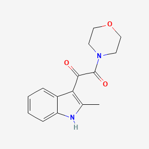 1-(2-methyl-1H-indol-3-yl)-2-morpholin-4-yl-2-oxoethanone