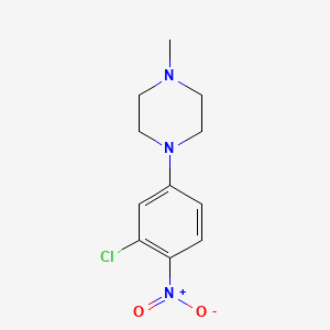 1-(3-Chloro-4-nitrophenyl)-4-methylpiperazine