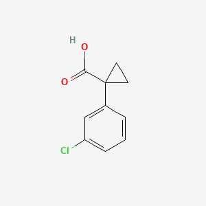 1-(3-Chlorophenyl)cyclopropane-1-carboxylic acid