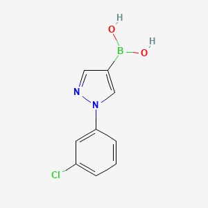 1-(3-Chlorophenyl)pyrazole-4-boronic Acid