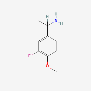 1-(3-Fluoro-4-methoxy-phenyl)-ethylamine
