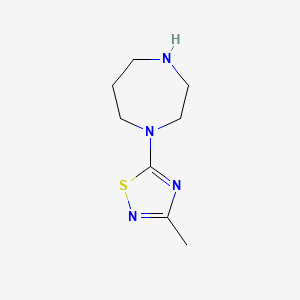 1-(3-Methyl-1,2,4-thiadiazol-5-yl)-1,4-diazepane