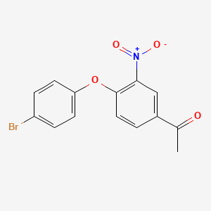 1-(4-(4-Bromophenoxy)-3-nitrophenyl)ethanone