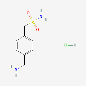 1-[4-(Aminomethyl)phenyl]methanesulfonamide hydrochloride