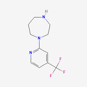1-[4-(Trifluoromethyl)pyridin-2-yl]-1,4-diazepane
