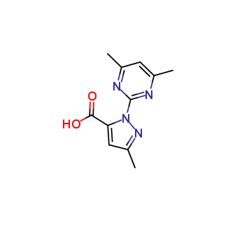 1-(4,6-dimethylpyrimidin-2-yl)-3-methyl-1H-pyrazole-5-carboxylic acid
