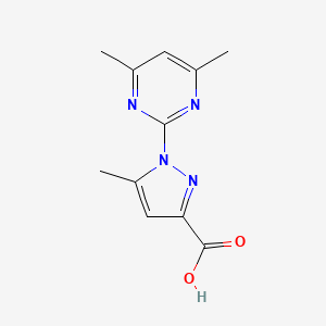 1-(4,6-dimethylpyrimidin-2-yl)-5-methyl-1H-pyrazole-3-carboxylic acid